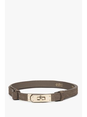 Estro Estro Ζώνη Γυναικεία ER00118657 Γκρι