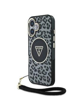 Guess Guess Etui na telefon Apple iPhone 16 Czarny