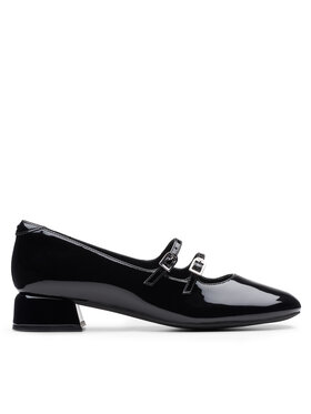 Clarks Clarks Balerīnas Daiss 30 Shine 26174712 Melns