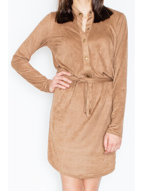 FIGL FIGL Φόρεμα M454 Μπεζ Regular Fit