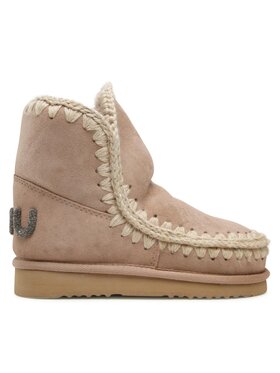 Mou Mou Μπότες Χιονιού Eskimo 18 FW101050A Μπεζ