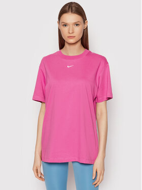 Nike Nike Marškinėliai Essential DH4255 Rožinė Oversize