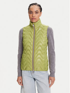 K-Way K-Way Безрукавка Viole K3122IW Зелений Slim Fit