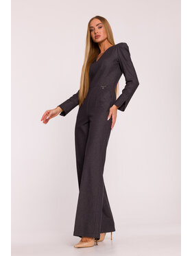 Made of Emotion Made of Emotion Kombinezon M883 Czarny Modern Fit