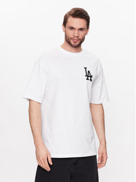 New Era New Era T-Shirt Unisex La Dodgers Mlb Floral Graphic 60332265 Biały Oversize