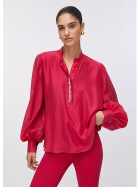 Liu Jo Liu Jo Bluzka WA6379T435A91955 Czerwony Regular Fit