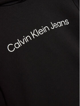 Calvin Klein Jeans Komplet Jopica In Legice Inst Logo IU0IU00658 D Črna Regular Fit