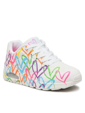 Skechers Tenisice Uno Highlight Love 177981/WMLT Bijela