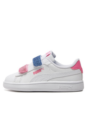 Puma Superge Smash 3.0 L Glitter Velcro V Inf 395610-01 Bela