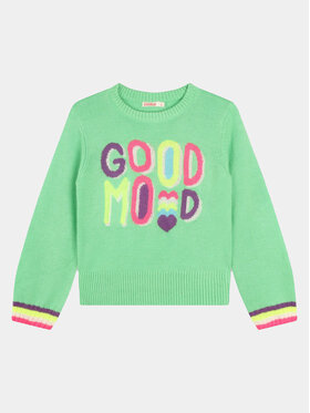Billieblush Billieblush Sweter U15C22 Zielony Regular Fit