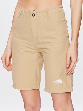 The North Face The North Face Σορτς υφασμάτινο Explo NF0A824H Μπεζ Regular Fit