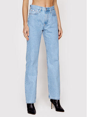Calvin Klein Jeans Calvin Klein Jeans Jeans hlače J20J219219 Modra Straight Leg