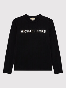 MICHAEL KORS KIDS MICHAEL KORS KIDS Блуза R15128 D Черен Regular Fit