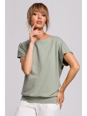 Made of Emotion Made of Emotion Halenka M498 Zelená Basic Fit