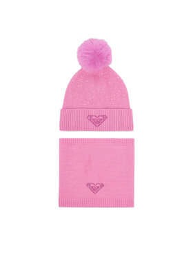 Roxy Roxy Set Mütze und Loop-Schal CEO-ROXY_ACCCS_08_AW2025 Rosa