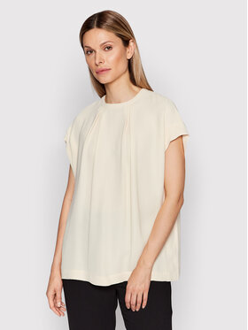 Herskind Herskind Blúz Ofir 4442736 Bézs Relaxed Fit