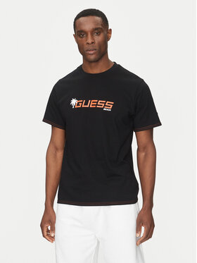Guess Guess Тишърт F5GI06 I3Z14 Черен Regular Fit