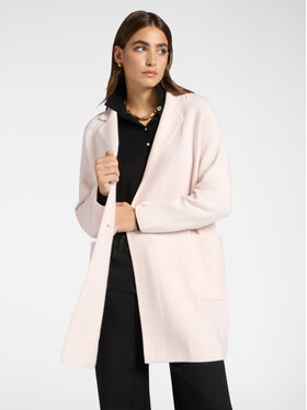 Elena Mirò Elena Mirò Cappotto invernale 8052Z000027N021 Bianco A-Line Fit
