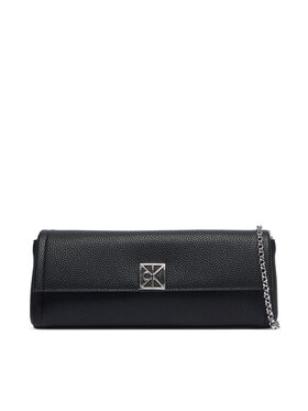 Calvin Klein Calvin Klein Rankinė Emblem Hw Pebble Clutch LV04F3740G Juoda