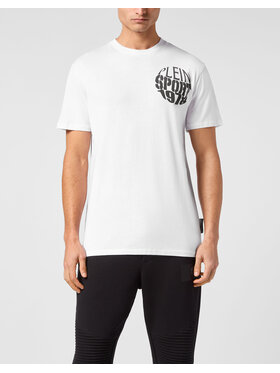 Plein Sport Plein Sport T-Shirt 14269 Biały Regular Fit