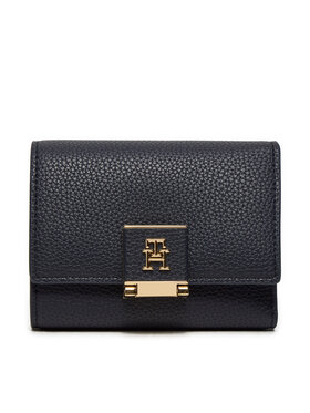 Tommy Hilfiger Tommy Hilfiger Mały Portfel Damski Her AW0AW17041 Granatowy