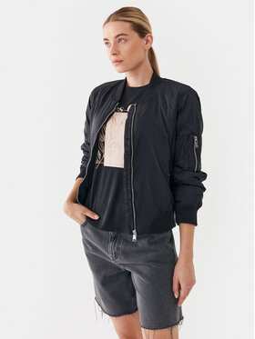 ONLY ONLY Bundy bomber 15293313 Čierna Regular Fit