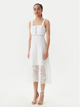 Morgan Morgan Rochie cocktail 251-ROVIDA Alb Regular Fit