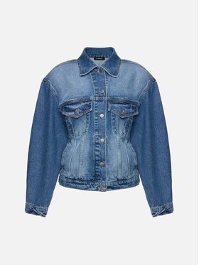 La Mania La Mania Kurtka jeansowa HAIM Niebieski Basic Fit