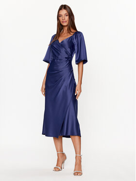 YAS YAS Cocktail obleka 26031519 Mornarsko modra Regular Fit