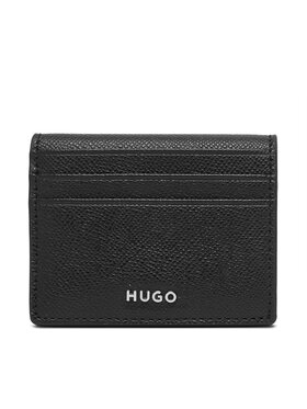 HUGO HUGO Калъф за кредитни карти 50573438 Черен