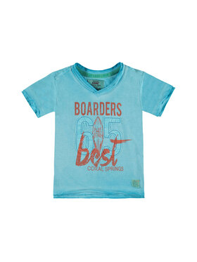 Kanz Kanz T-Shirt 1713521-3280 Niebieski Basic Fit