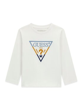 Guess Kids Guess Kids T-Shirt 185389 Biały Classic Fit