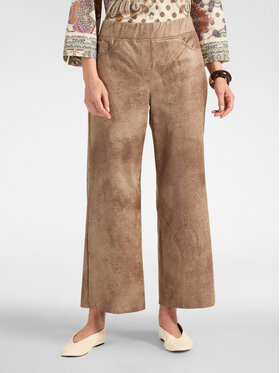 Elena Mirò Elena Mirò Pantaloni di tessuto P028Z000250N0E2 Crema Regular Fit