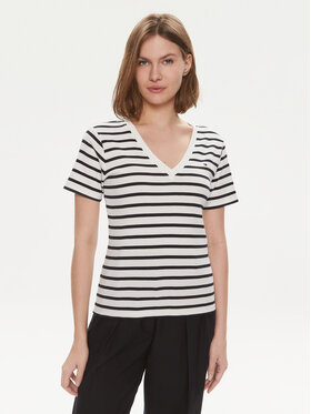 Tommy Hilfiger Tommy Hilfiger T-Shirt New Cody WW0WW40584 Εκρού Slim Fit