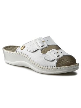 Scholl Scholl Mules / sandales de bain Weekend F20067 1065 360 Blanc