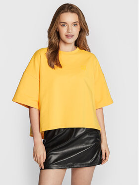Puma Puma T-shirt Infuse 535641 Žuta Relaxed Fit