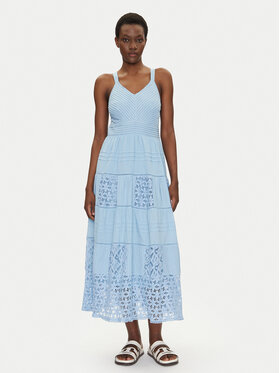 Iconique Iconique Sommerkleid IC25-064 Himmelblau Regular Fit