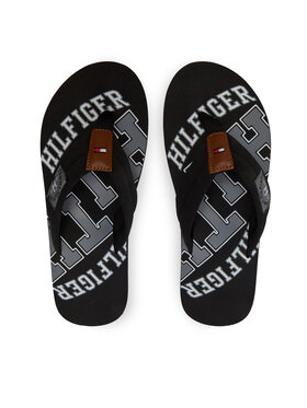 Tommy Hilfiger Tommy Hilfiger Infradito Essential Th Beach Sandal FM0FM01369 Nero