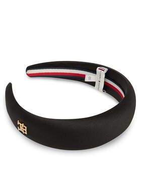 Tommy Hilfiger Tommy Hilfiger Čelenka Th Elevated Chic Headband AW0AW18220 Čierna