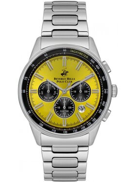 Beverly Hills Polo Club Beverly Hills Polo Club Zegarek BP3551X.370 Srebrny