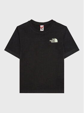 The North Face The North Face T-Shirt Redbox NF0A82EB Černá Relaxed Fit