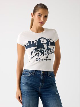 Guess Guess T-Shirt 179533 Béžová Classic Fit