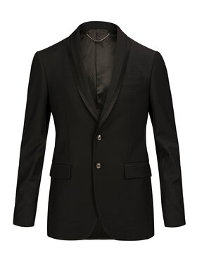 Billionaire Billionaire Marynarka 18369 Czarny Regular Fit