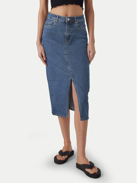 Vero Moda Vero Moda Дънкова пола Veri 10295731 Син Regular Fit