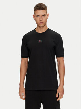 HUGO Hugo T-shirt Diragolino_Gel 50528171 Nero Regular Fit