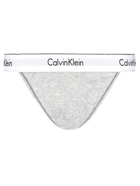 Calvin Klein Underwear Klašične Gaćice Tanga 000QF4977A Siva