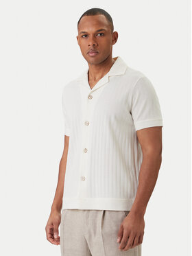 JOOP! JOOP! Koszula Juanmanuel 30101936 Écru Regular Fit