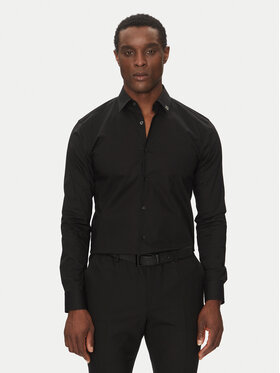 HUGO HUGO Hemd Ermo 50539307 Schwarz Slim Fit