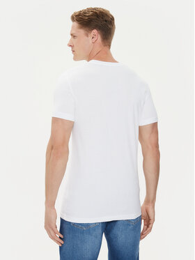 Calvin Klein Jeans T-shirt Outline Monologo J30J325678 Bijela Slim Fit