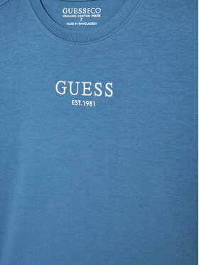 Guess T-shirt L4BI07 J1314 Plava Regular Fit